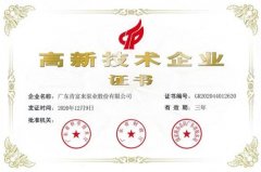 三亚邢硕咖啡馆经营有限公司公司取得新一期高新技术企业证书
